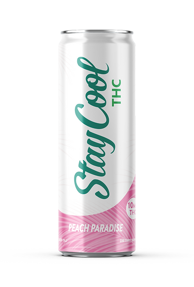 15% OFF - Stay Cool 10MG THC Drinks* / Peach Paradise